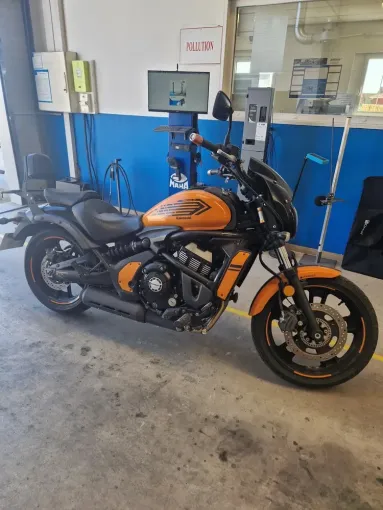 Contrôle technique Moto d'une KAWASAKI Vulcan vers Salin de Giraud, Port-Saint-Louis-du-Rhône, Contrôle Technique AUTOSUR